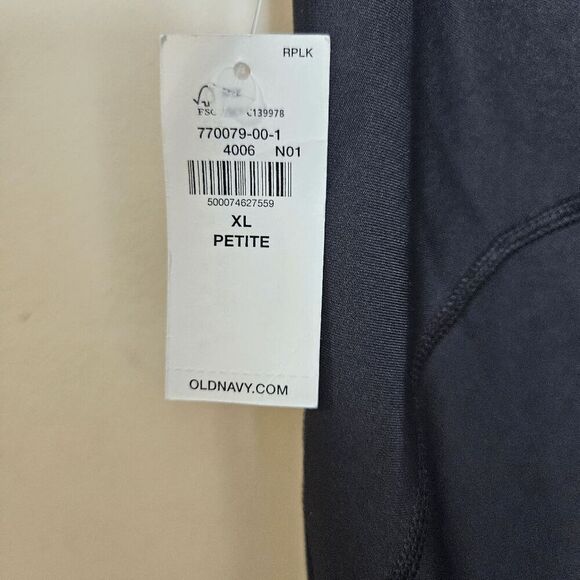 Old Navy Extra High-Rise Leggings Powersoft Go Dry NWT Women's Black Size XL/Pet - Picture 5 of 5